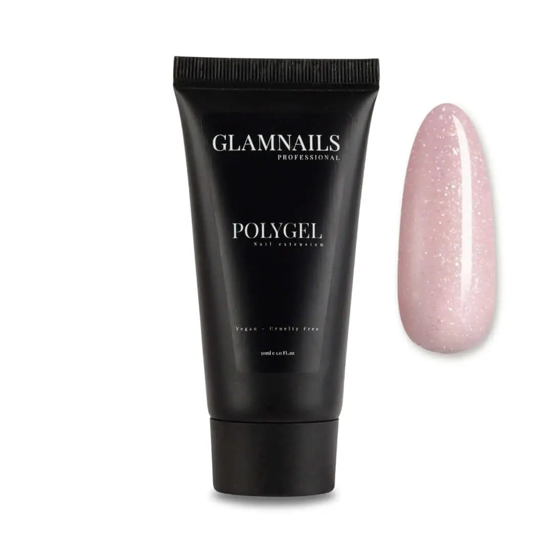Glamnail Professional Polygel Champagne Sparkle