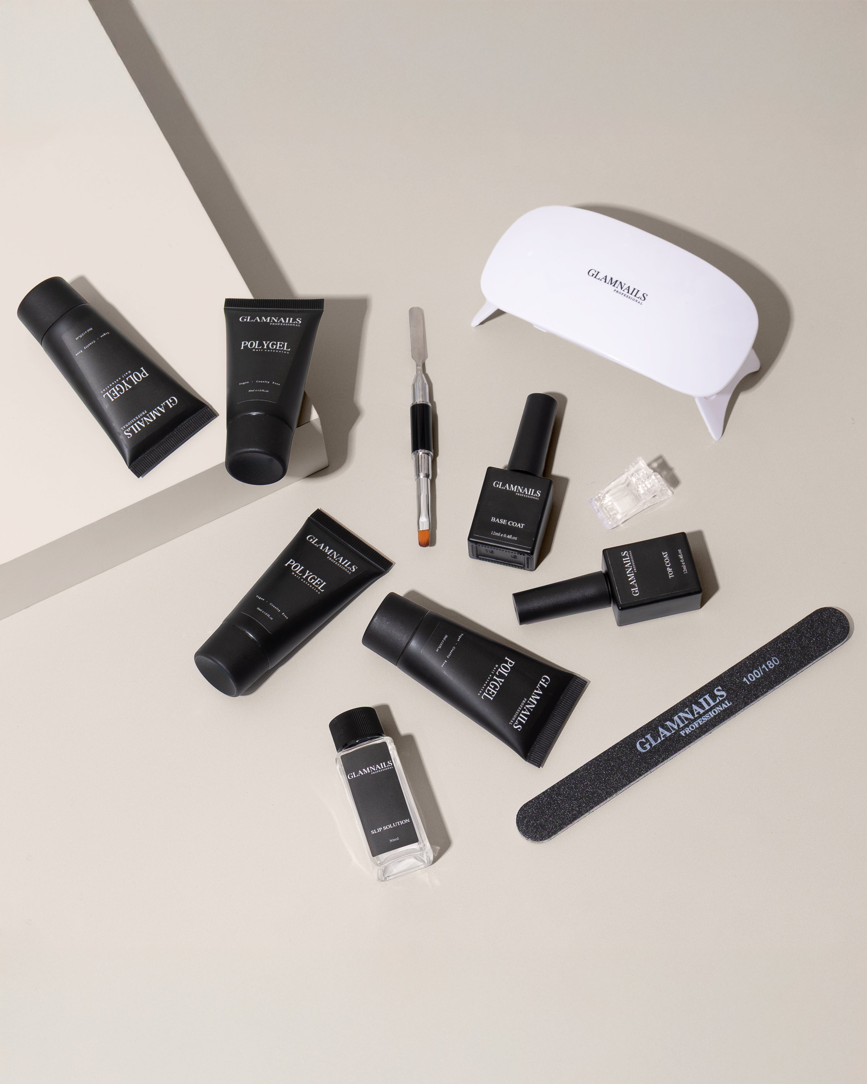 Glamnailsprofessional Gezondheid & beauty > Nagelverzorging > Nagelgel Polygel Starterset | 2+2 Gratis Kleuren