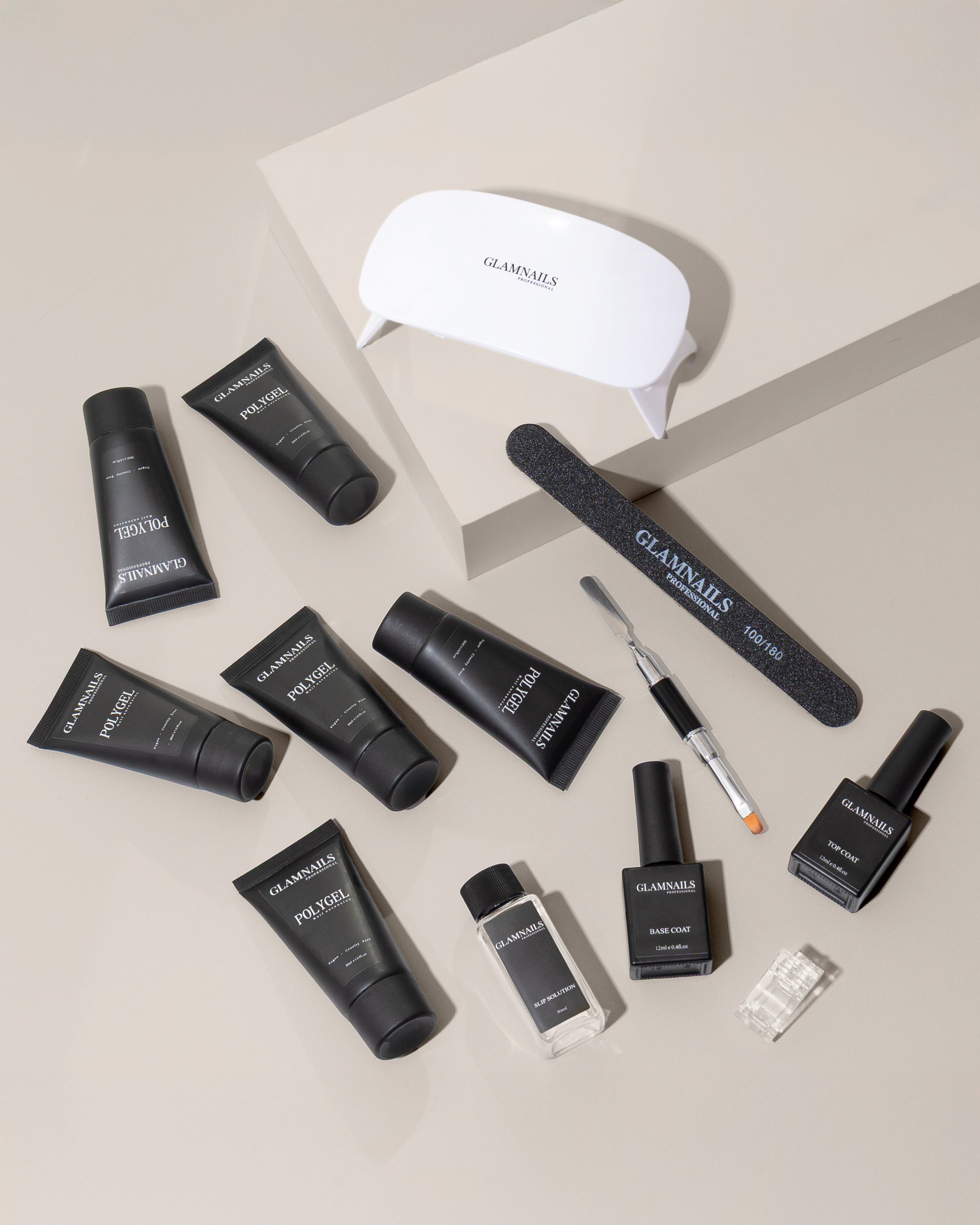 Glamnailsprofessional Gezondheid & beauty > Nagelverzorging > Nagelgel Polygel Starterset | 3+3 Gratis Kleuren