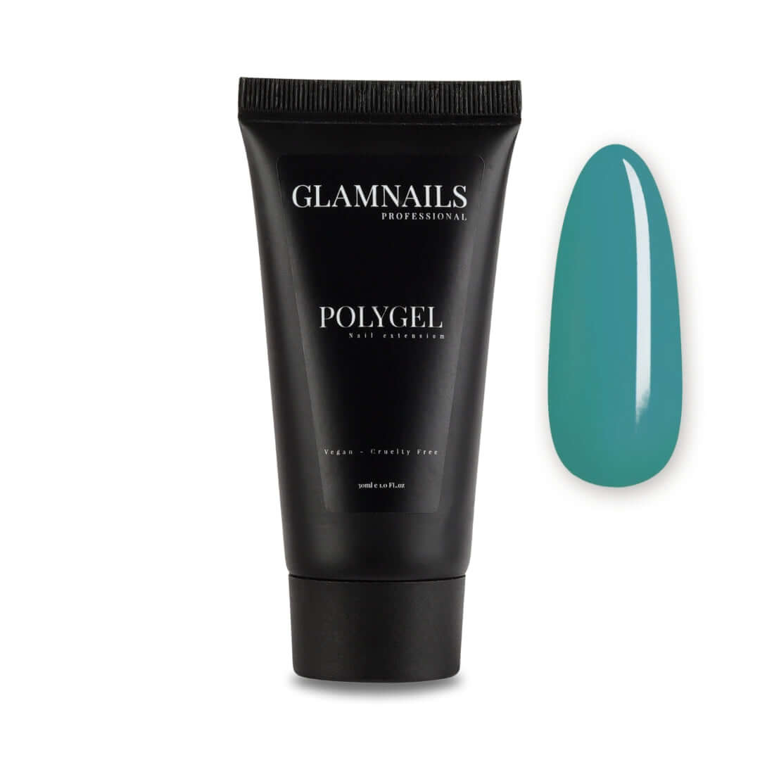 Glamnailsprofessional polygel Polygel Teal Marine